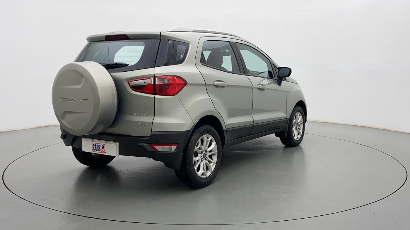 2014 Ford Ecosport 1.5 TITANIUMTDCI OPT, Diesel, Manual, 72,085 km, Right Back Diagonal