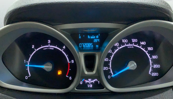 2014 Ford Ecosport 1.5 TITANIUMTDCI OPT, Diesel, Manual, 72,085 km, Odometer Image
