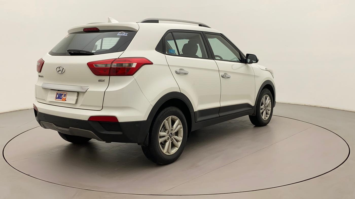 2016 Hyundai Creta SX PLUS 1.6 PETROL, Petrol, Manual, 78,062 km, Right Back Diagonal