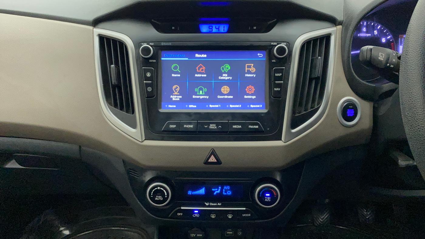 2016 Hyundai Creta SX PLUS 1.6 PETROL, Petrol, Manual, 78,062 km, Air Conditioner