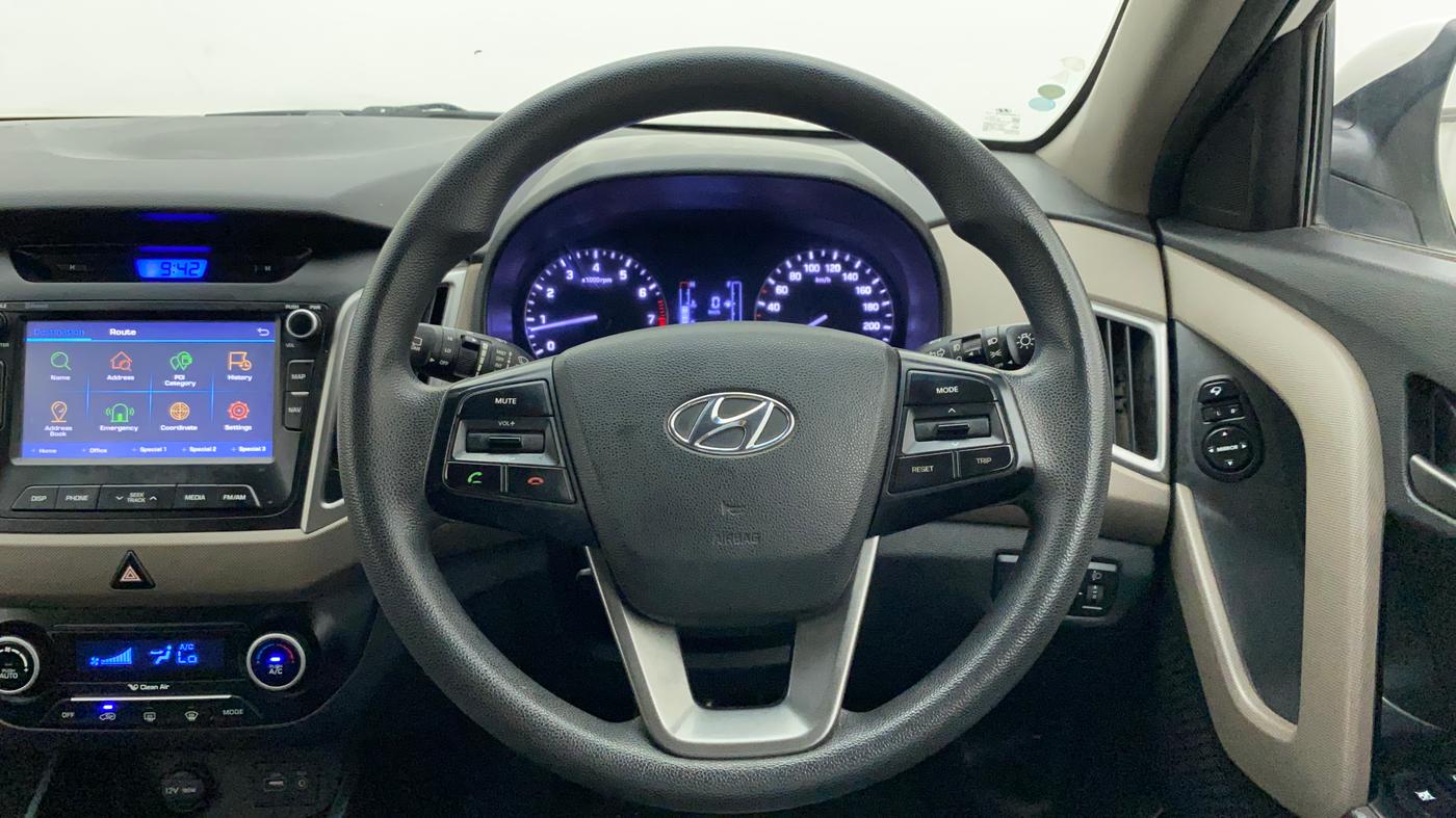2016 Hyundai Creta SX PLUS 1.6 PETROL, Petrol, Manual, 78,062 km, Steering Wheel Close Up