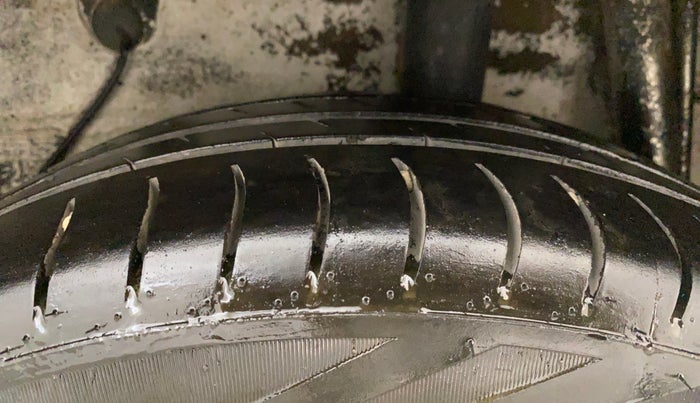 2020 Maruti Celerio VXI AMT (O), Petrol, Automatic, 66,716 km, Left Rear Tyre Tread