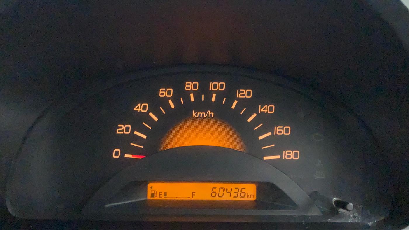 2014 Maruti Wagon R 1.0 LXI CNG, CNG, Manual, 60,506 km, Odometer Image