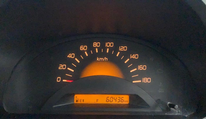2014 Maruti Wagon R 1.0 LXI CNG, CNG, Manual, 60,506 km, Odometer Image