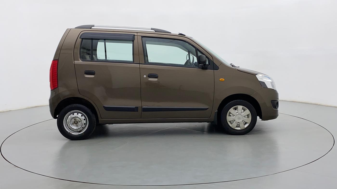 2014 Maruti Wagon R 1.0 LXI CNG, CNG, Manual, 60,506 km, Right Side