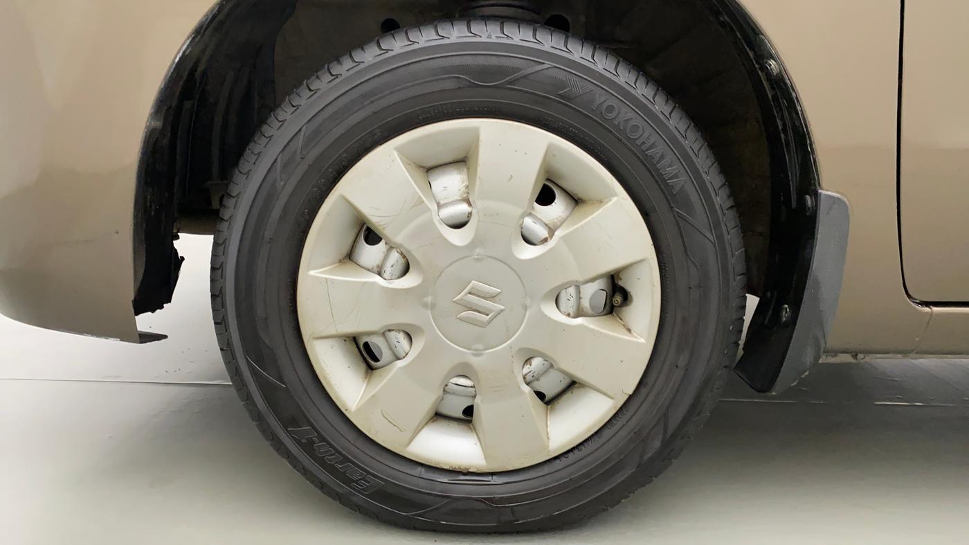 2014 Maruti Wagon R 1.0 LXI CNG, CNG, Manual, 60,506 km, Left Front Wheel