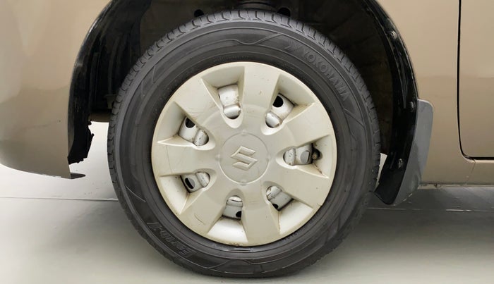 2014 Maruti Wagon R 1.0 LXI CNG, CNG, Manual, 60,506 km, Left Front Wheel