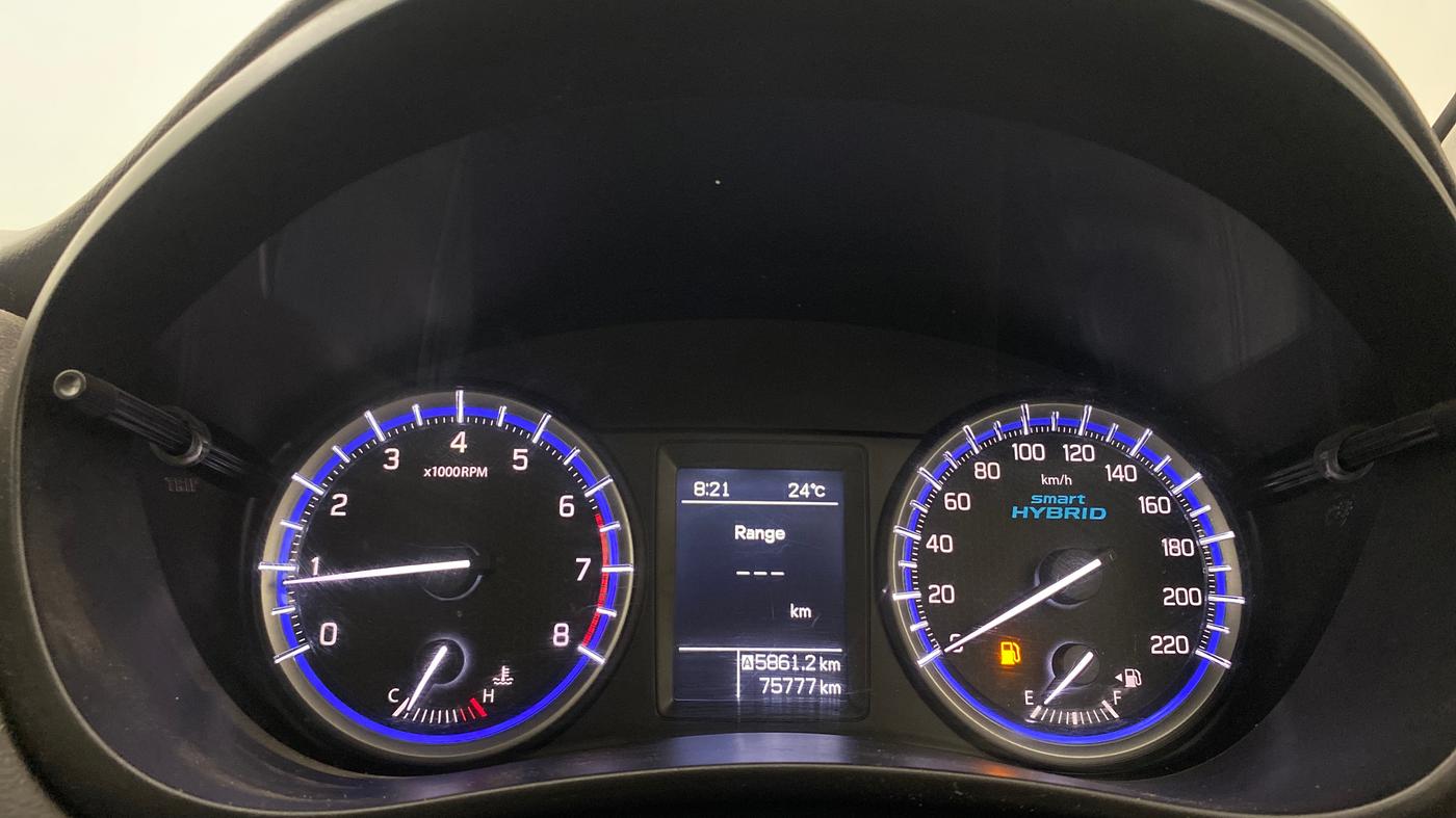 2022 Maruti S Cross ZETA 1.5, Petrol, Manual, 75,753 km, Odometer Image