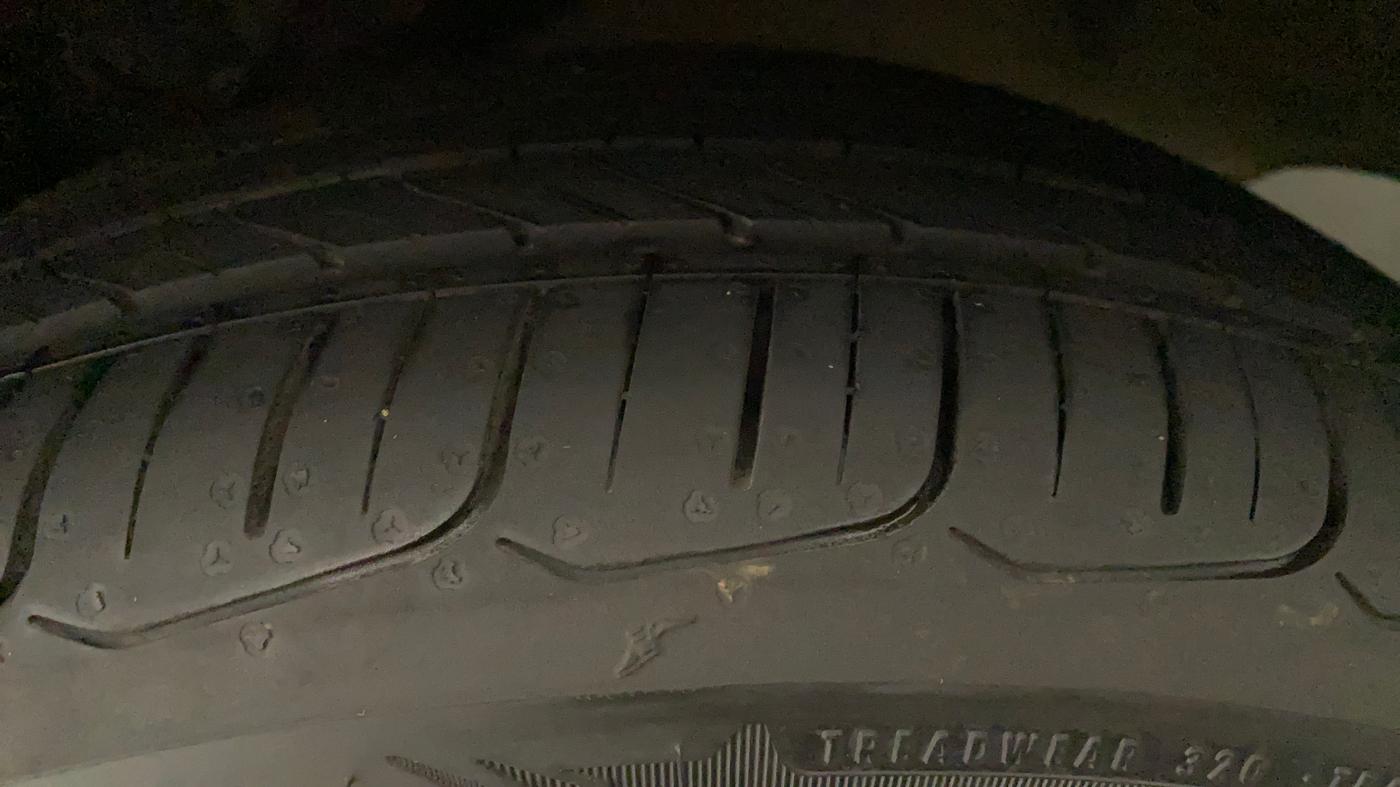 2017 Hyundai i20 Active 1.2 S, CNG, Manual, 42,248 km, Left Rear Tyre Tread
