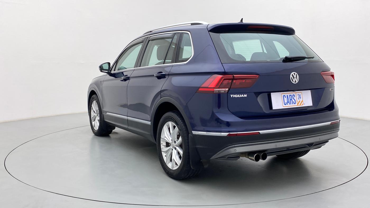 2018 Volkswagen TIGUAN HIGHLINE A/T, Diesel, Automatic, 66,478 km, Left Back Diagonal