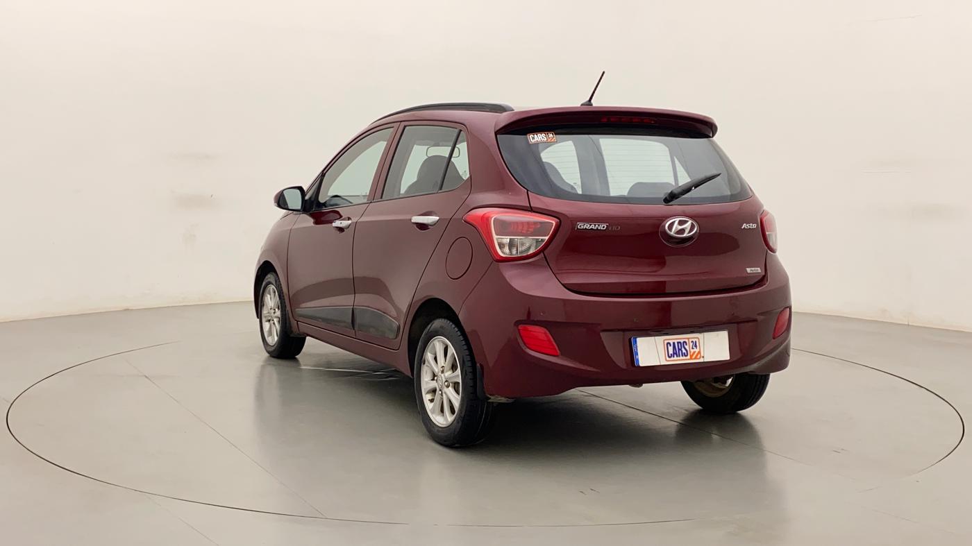 2015 Hyundai Grand i10 ASTA AT 1.2 KAPPA VTVT, Petrol, Automatic, 68,716 km, Left Back Diagonal