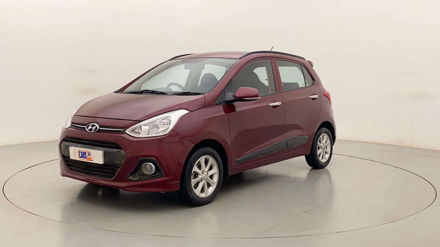 2015 Hyundai Grand i10 ASTA AT 1.2 KAPPA VTVT, Petrol, Automatic, 68,716 km, Left Front Diagonal