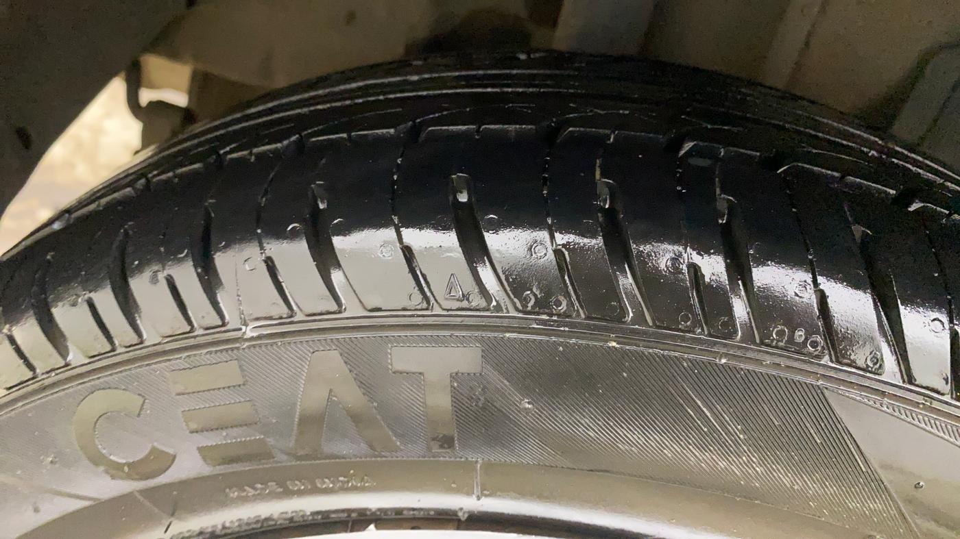 2018 Tata TIGOR XT PETROL, Petrol, Manual, 1,08,059 km, Right Rear Tyre Tread