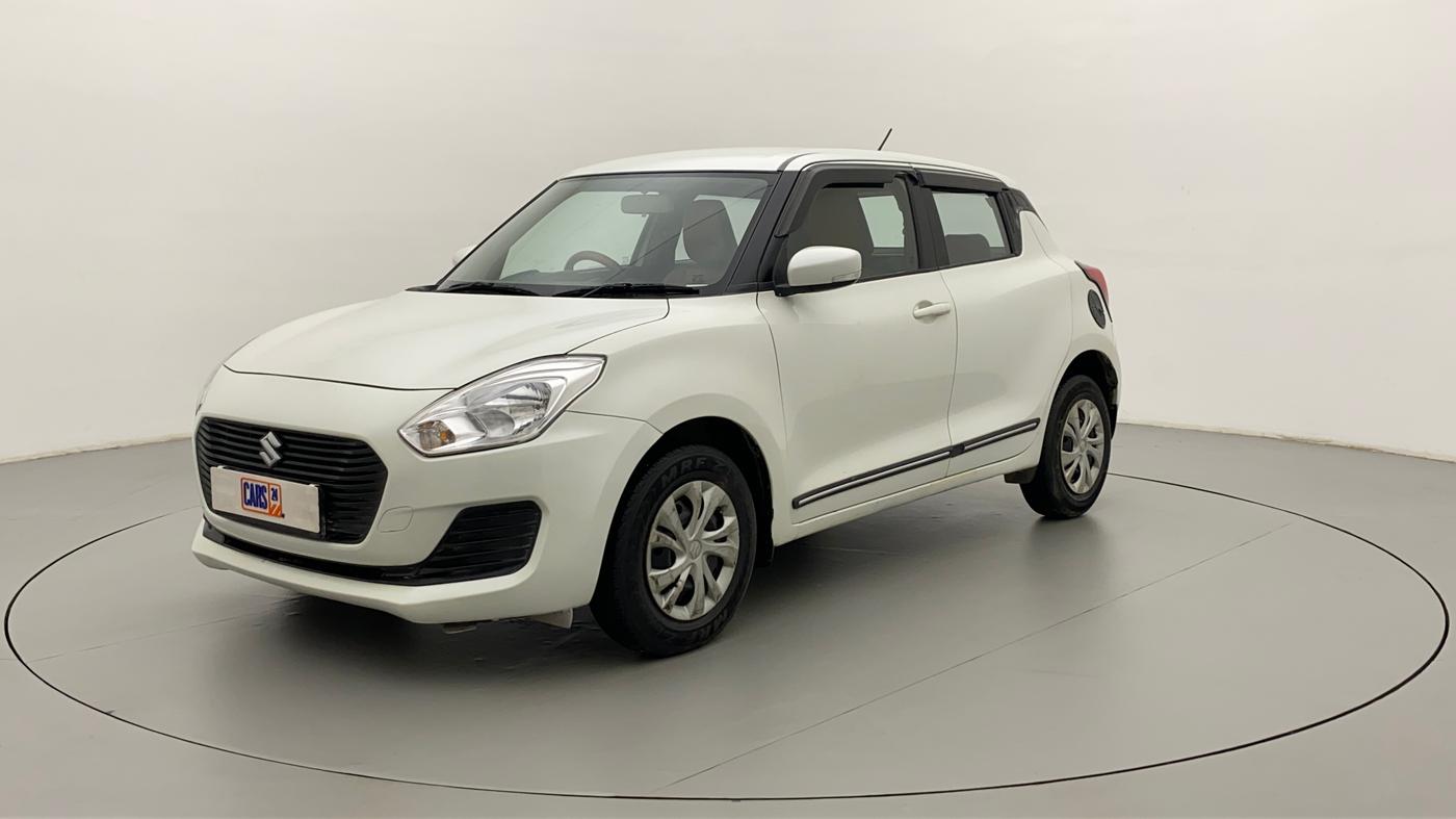 2018 Maruti Swift VXI, Petrol, Manual, 77,079 km, Left Front Diagonal