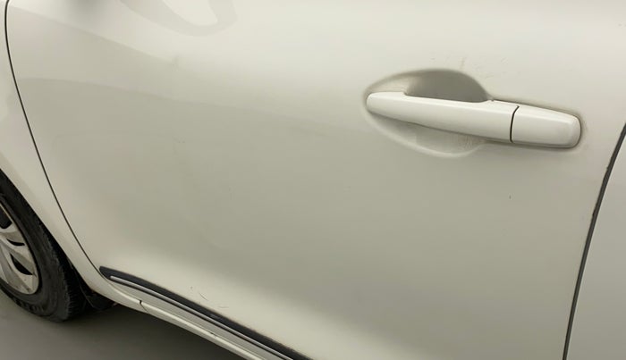 2018 Maruti Swift VXI, Petrol, Manual, 77,079 km, Front passenger door - Slightly dented