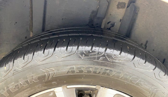 2022 Skoda SLAVIA STYLE 1.0L TSI MT, Petrol, Manual, 68,593 km, Left Rear Tyre Tread