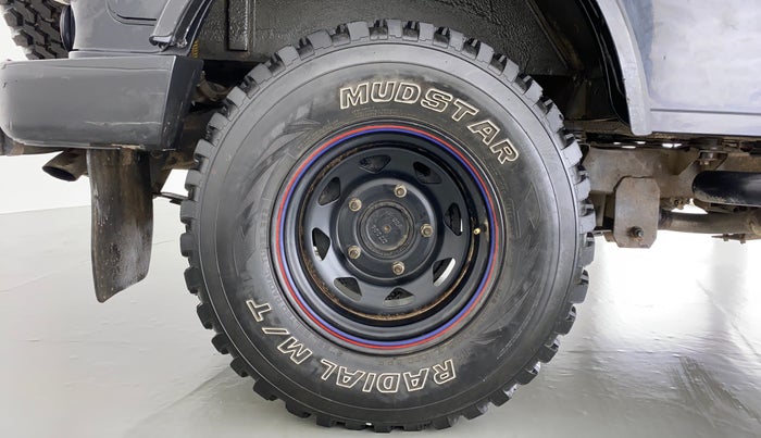 2017 Mahindra Thar CRDE 4X4 BS IV, Diesel, Manual, 15,231 km, Right Rear Wheel