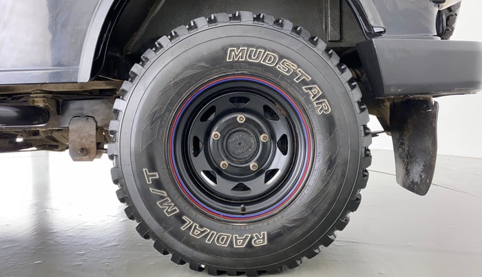 2017 Mahindra Thar CRDE 4X4 BS IV, Diesel, Manual, 15,231 km, Left Rear Wheel