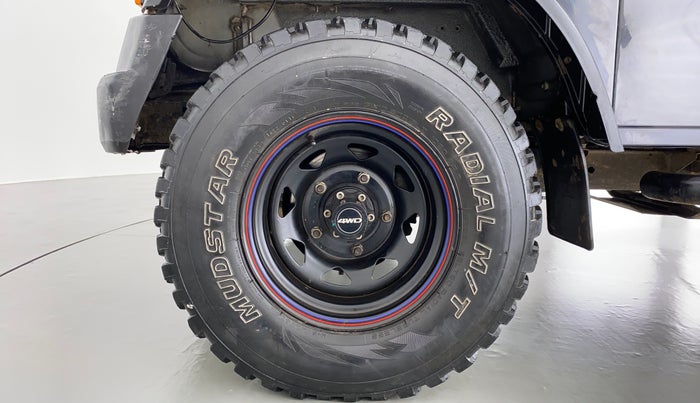 2017 Mahindra Thar CRDE 4X4 BS IV, Diesel, Manual, 15,231 km, Left Front Wheel