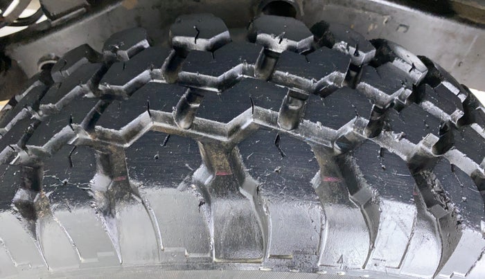 2017 Mahindra Thar CRDE 4X4 BS IV, Diesel, Manual, 15,231 km, Left Rear Tyre Tread