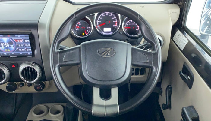 2017 Mahindra Thar CRDE 4X4 BS IV, Diesel, Manual, 15,231 km, Steering Wheel Close Up