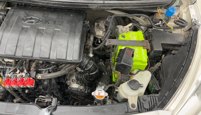 2018 Hyundai Grand i10 SPORTZ 1.2 KAPPA VTVT, CNG, Manual, 50,833 km, Engine View - Left