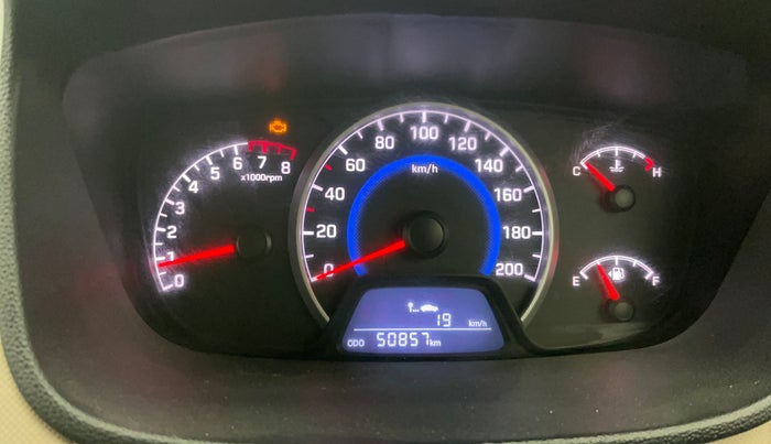 2018 Hyundai Grand i10 SPORTZ 1.2 KAPPA VTVT, CNG, Manual, 50,833 km, Odometer Image