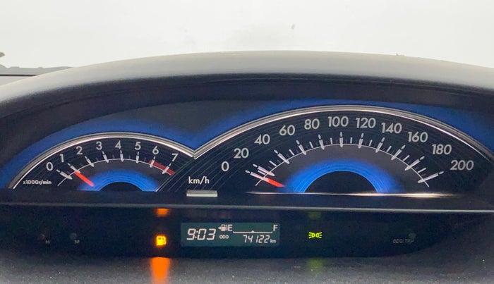 2014 Toyota Etios CROSS 1.2 G, Petrol, Manual, 74,122 km, Odometer Image