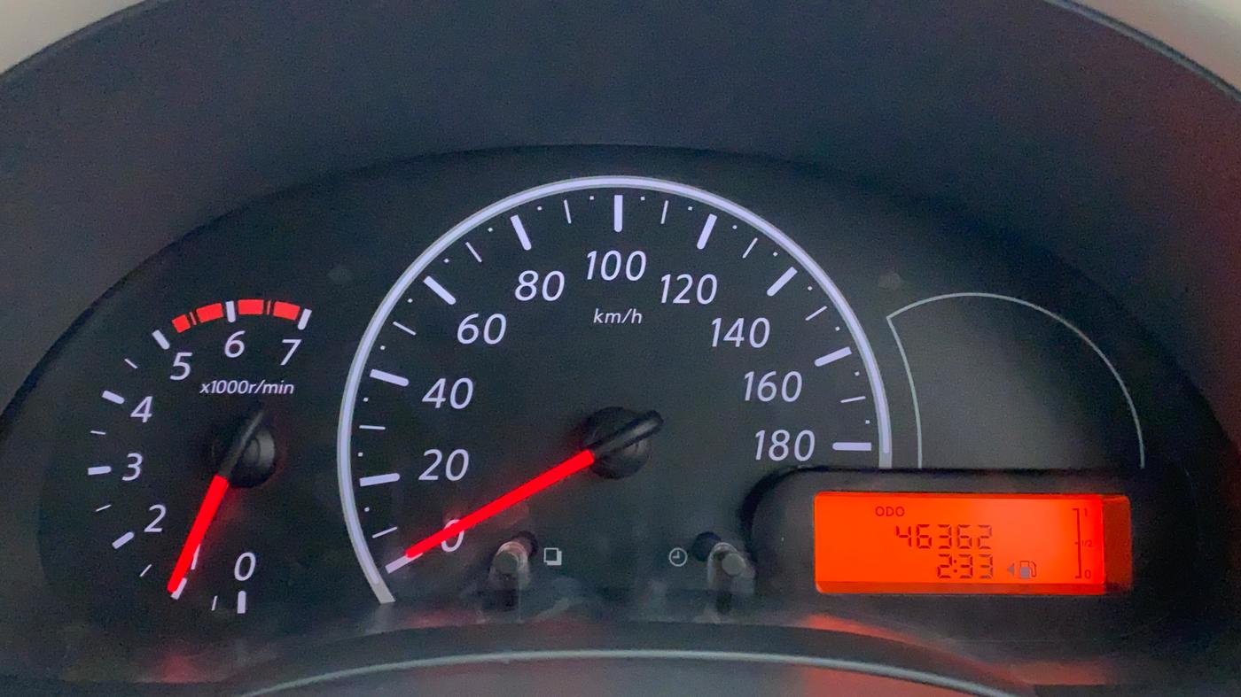 2013 Nissan Micra Active XV S, Petrol, Manual, 46,776 km, Odometer Image