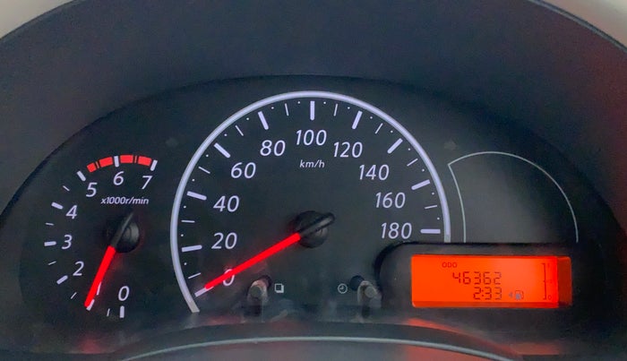 2013 Nissan Micra Active XV S, Petrol, Manual, 46,776 km, Odometer Image