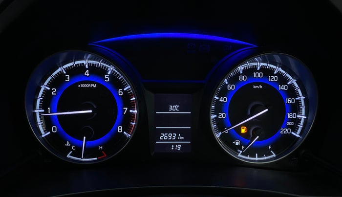 2019 Maruti Baleno DELTA 1.2 K12, Petrol, Manual, 27,271 km, Odometer Image