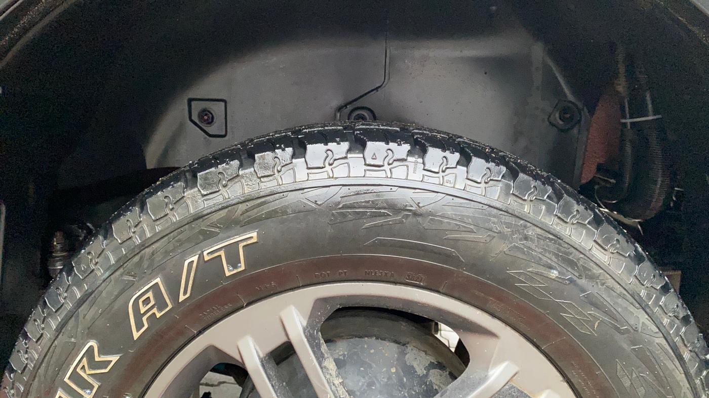 2021 Mahindra Thar LX PETROL HT 4WD AT, Petrol, Automatic, 15,895 km, Left Rear Tyre Tread