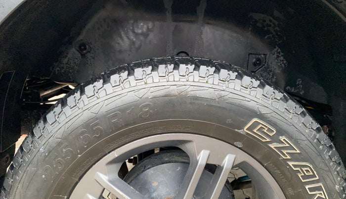 2021 Mahindra Thar LX PETROL HT 4WD AT, Petrol, Automatic, 15,895 km, Right Rear Tyre Tread