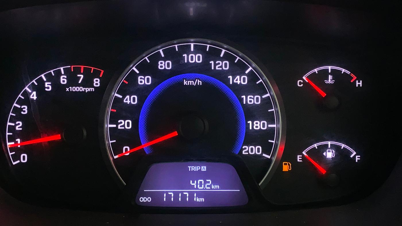 2015 Hyundai Grand i10 MAGNA 1.2 KAPPA VTVT, Petrol, Manual, 17,357 km, Odometer Image