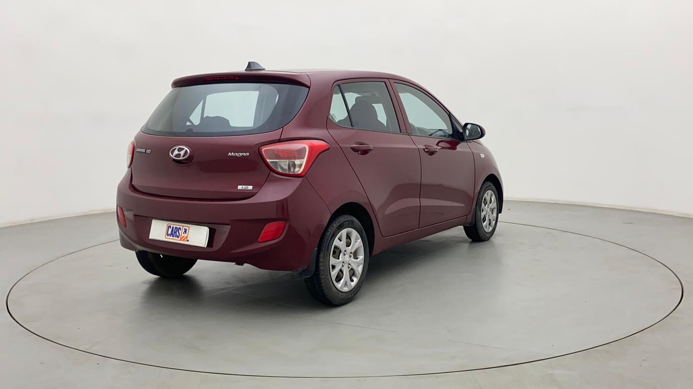2015 Hyundai Grand i10 MAGNA 1.2 KAPPA VTVT, Petrol, Manual, 17,357 km, Right Back Diagonal