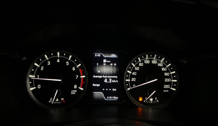 2022 Maruti Grand Vitara ZETA SMART HYBRID, Petrol, Manual, 1,13,106 km, Odometer Image