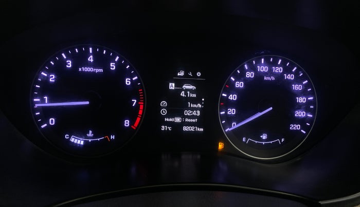 2015 Hyundai Elite i20 ASTA 1.2, Petrol, Manual, 82,017 km, Odometer Image