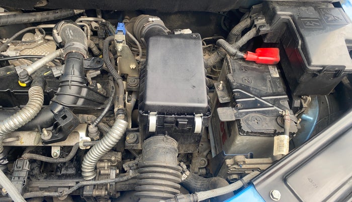 2021 Renault Kiger RXT TURBO CVT DUAL TONE, Petrol, Automatic, 38,006 km, Engine View - Left