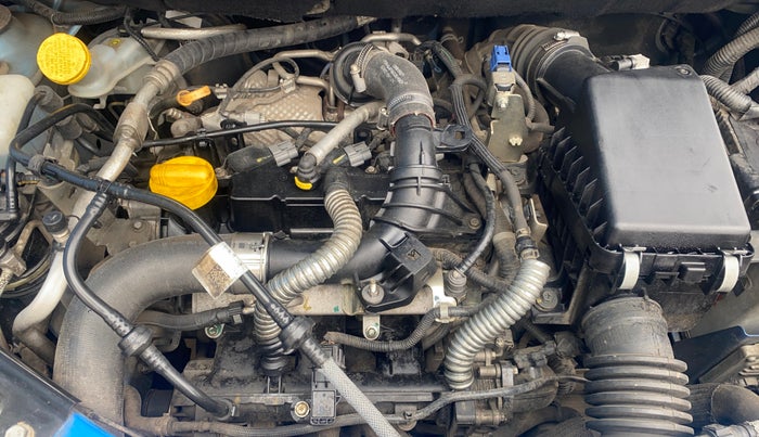 2021 Renault Kiger RXT TURBO CVT DUAL TONE, Petrol, Automatic, 38,006 km, Engine View