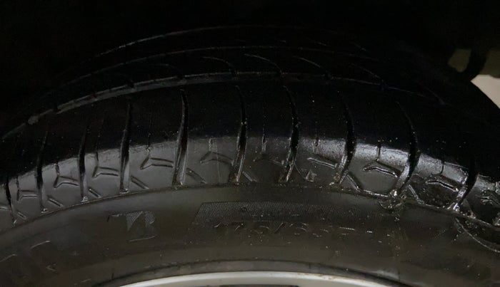2022 Tata TIGOR XZ PLUS CNG, CNG, Manual, 53,188 km, Left Rear Tyre Tread