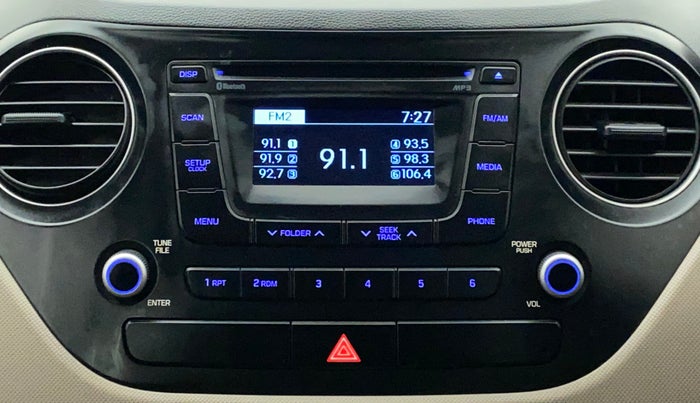 2016 Hyundai Grand i10 ASTA AT 1.2 KAPPA VTVT, Petrol, Automatic, 73,899 km, Infotainment System