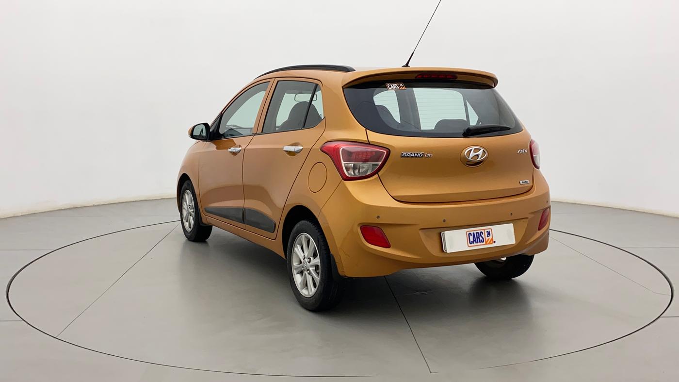 2016 Hyundai Grand i10 ASTA AT 1.2 KAPPA VTVT, Petrol, Automatic, 73,899 km, Left Back Diagonal