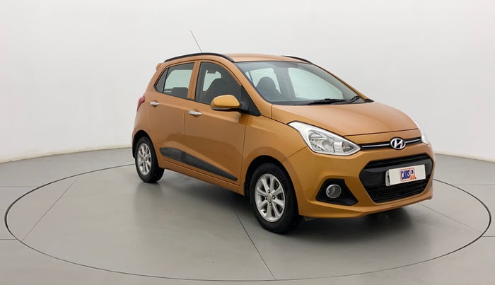 2016 Hyundai Grand i10 ASTA AT 1.2 KAPPA VTVT, Petrol, Automatic, 73,899 km, Right Front Diagonal