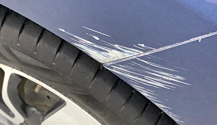 2020 Maruti Baleno ZETA PETROL 1.2, Petrol, Manual, 34,569 km, Left quarter panel - Minor scratches