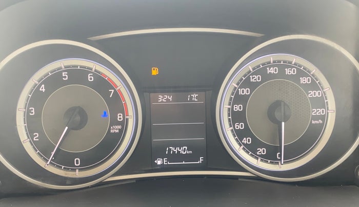 2018 Maruti Dzire ZXI PLUS, Petrol, Manual, 17,406 km, Odometer Image