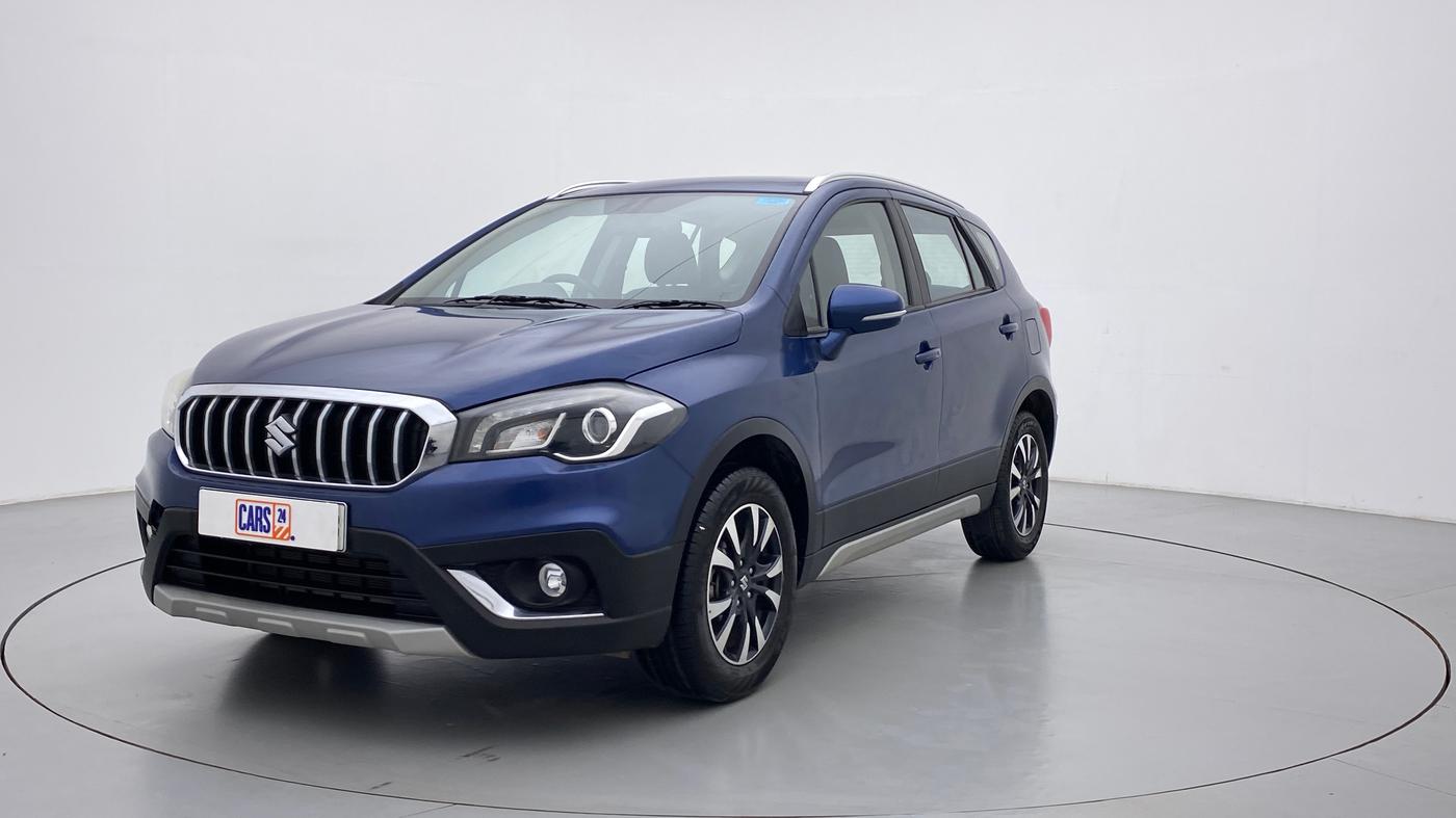 2020 Maruti S Cross ALPHA 1.5, Petrol, Manual, 6,133 km, Left Front Diagonal
