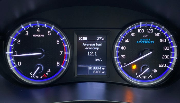 2020 Maruti S Cross ALPHA 1.5, Petrol, Manual, 6,133 km, Odometer Image