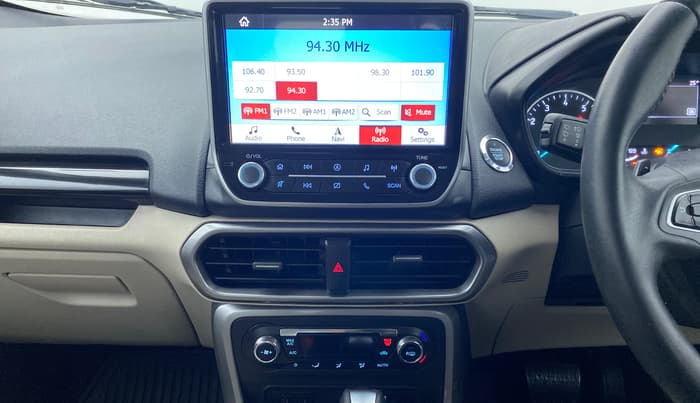 2019 Ford Ecosport 1.5 TITANIUM PLUS TI VCT AT, Petrol, Automatic, 20,686 km, Air Conditioner
