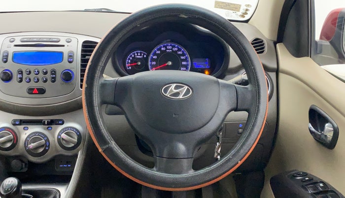 2012 Hyundai i10 SPORTZ 1.2, Petrol, Manual, 98,964 km, Steering Wheel Close Up