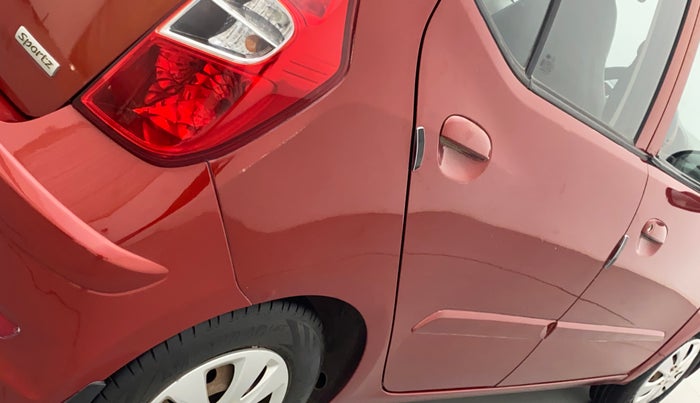 2012 Hyundai i10 SPORTZ 1.2, Petrol, Manual, 98,964 km, Right quarter panel - Paint has minor damage